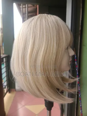 Bob French Cut Blonde Pixie Wig