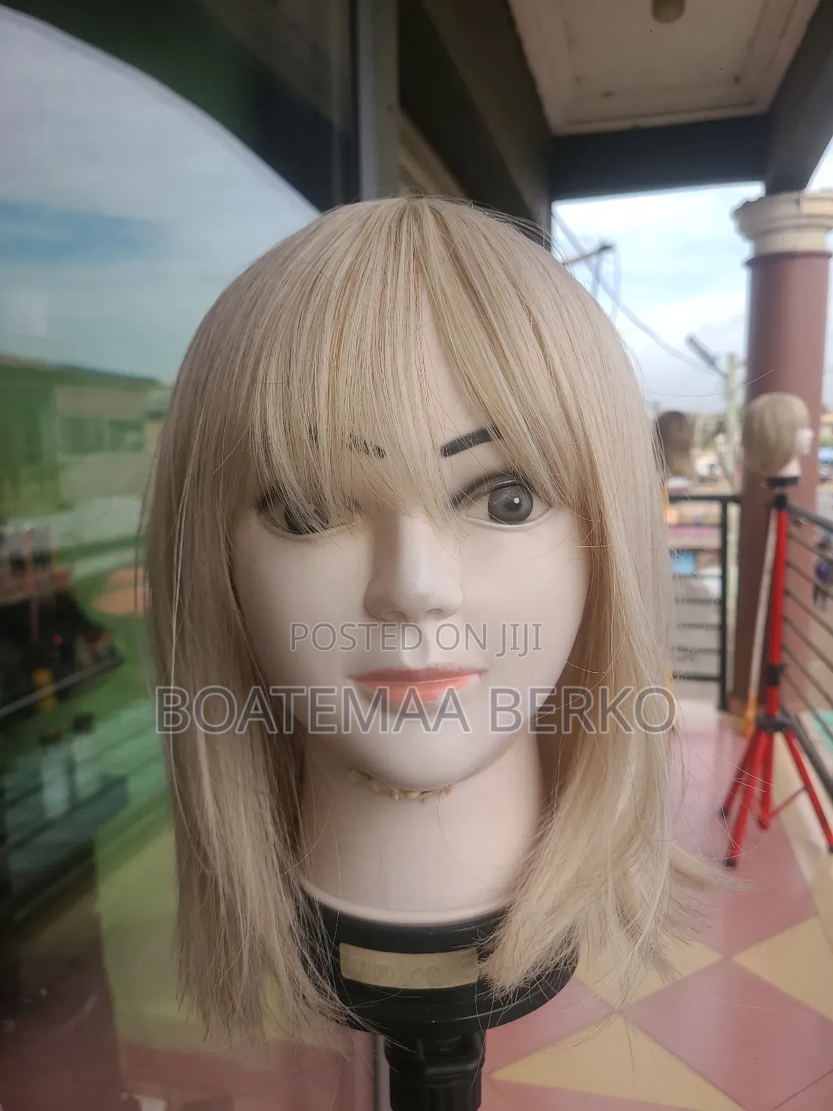 Bob French Cut Blonde Pixie Wig