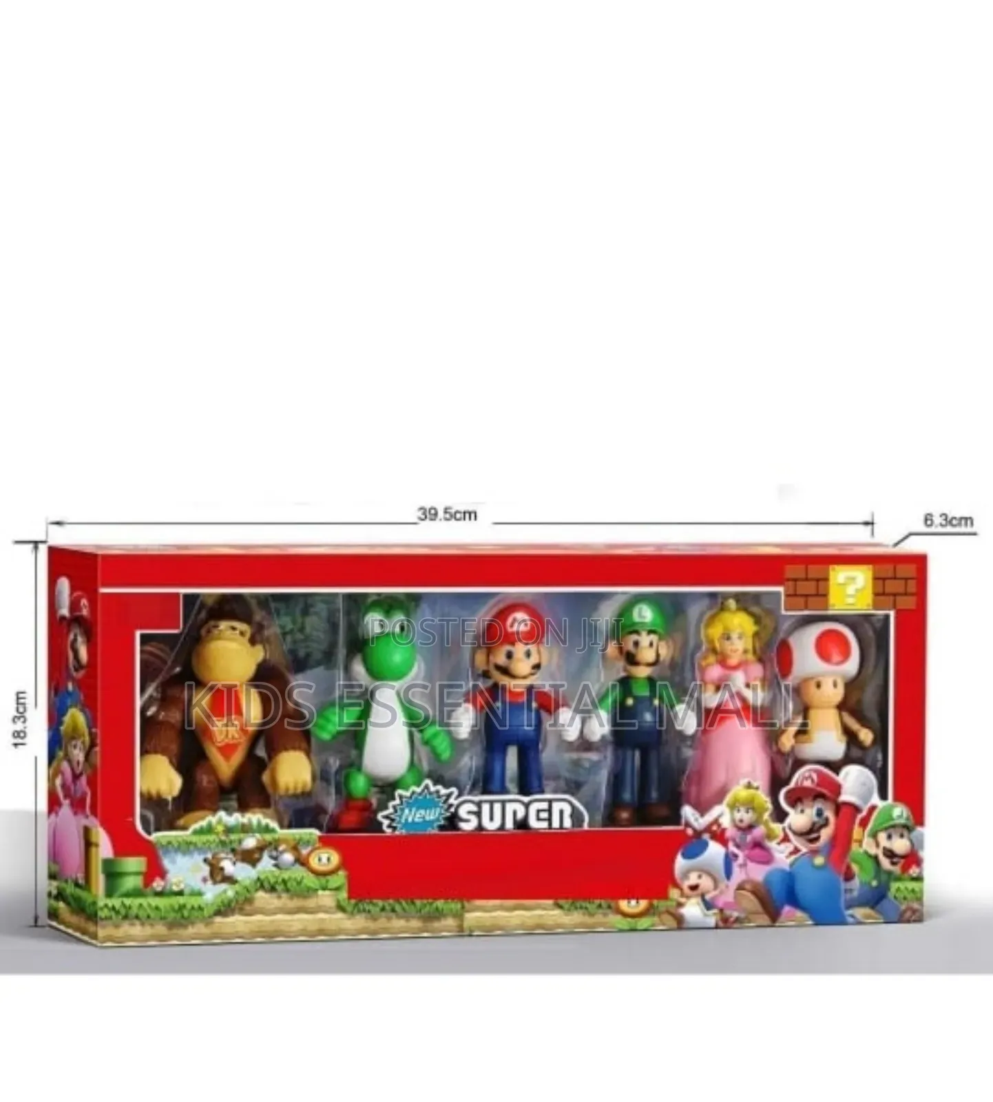 Super Mario Cartoon Action Figure for Kids