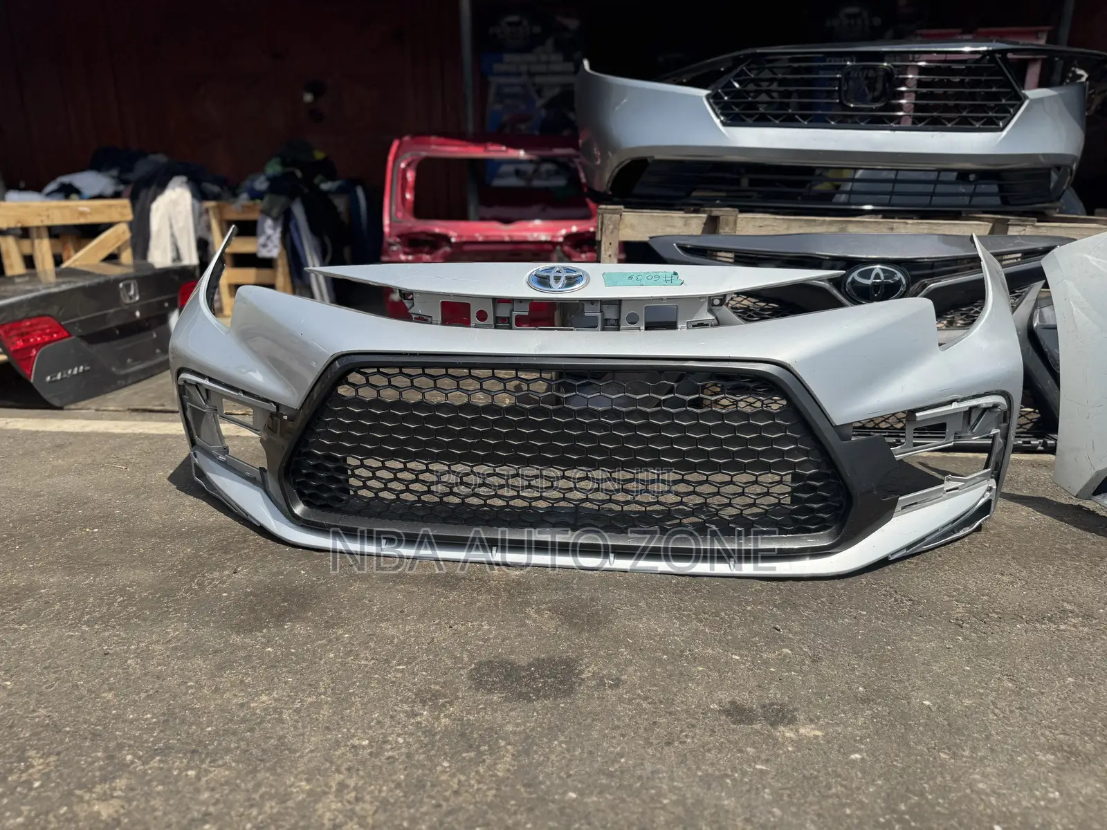 Toyota Corolla 2020-22 Sports Bumper Complete