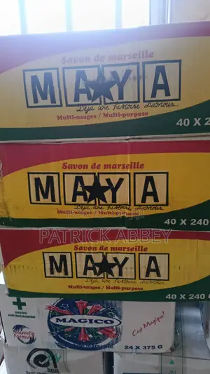 Magico and Maya Soaps in Cartons