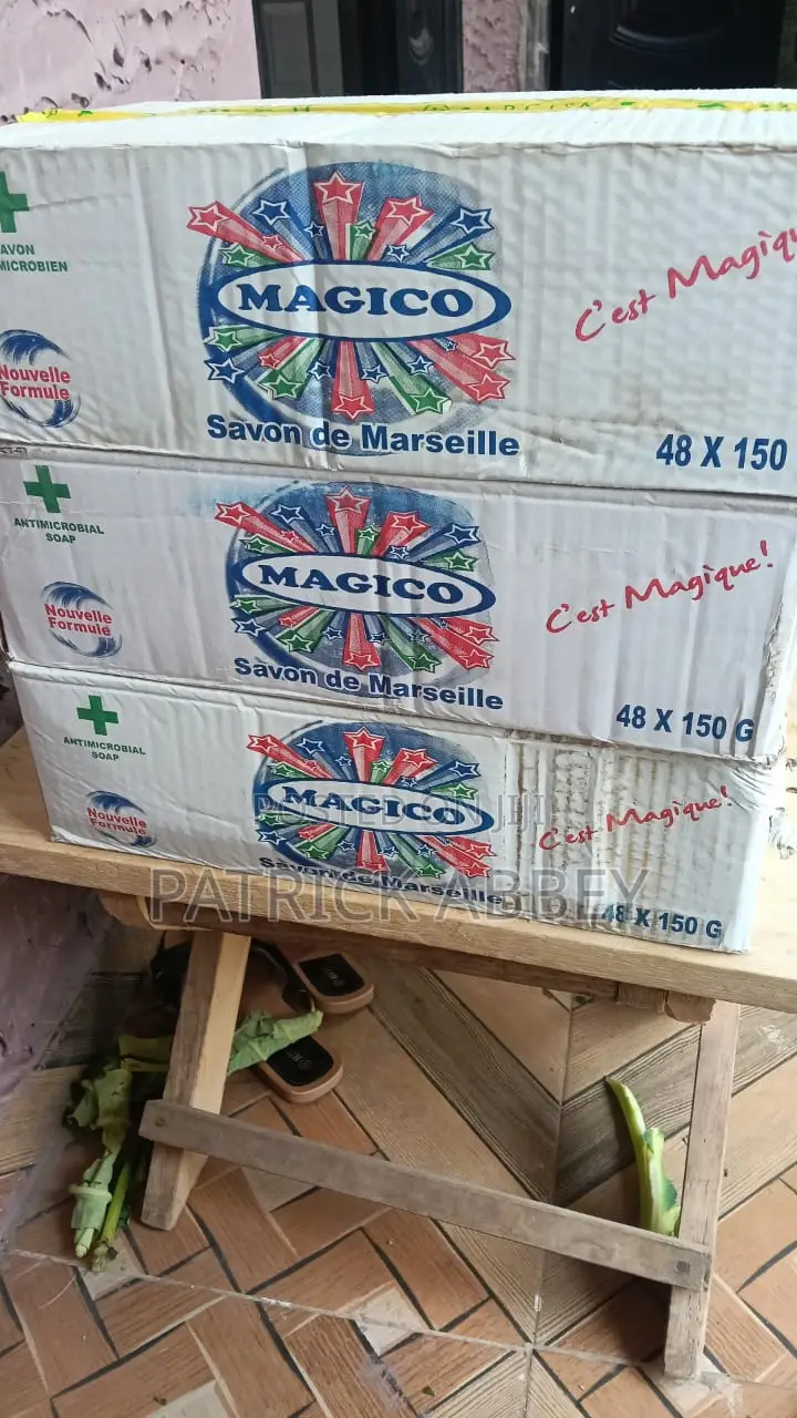 Magico and Maya Soaps in Cartons