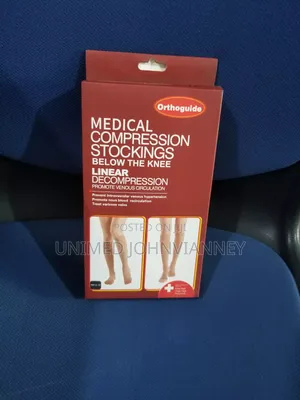 Compression Stockings Blow Kneel