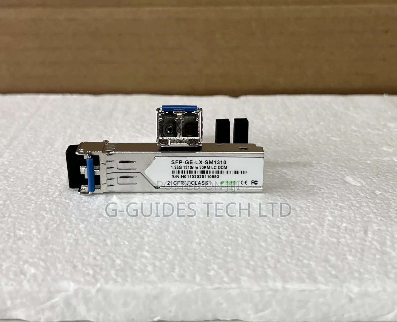 20km Lc SFP Transceiver Module 1.25g Duplex Single Mode
