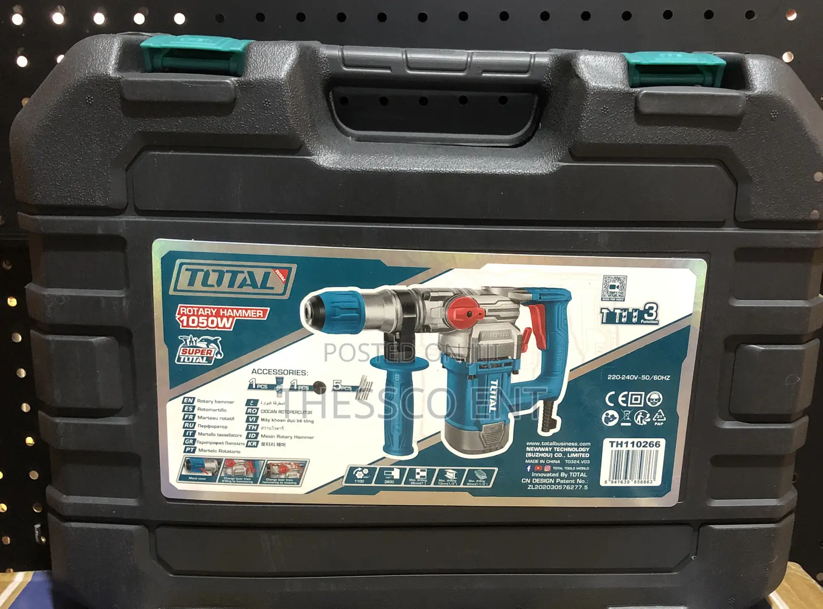 Rotary Hammer Drill 1050w