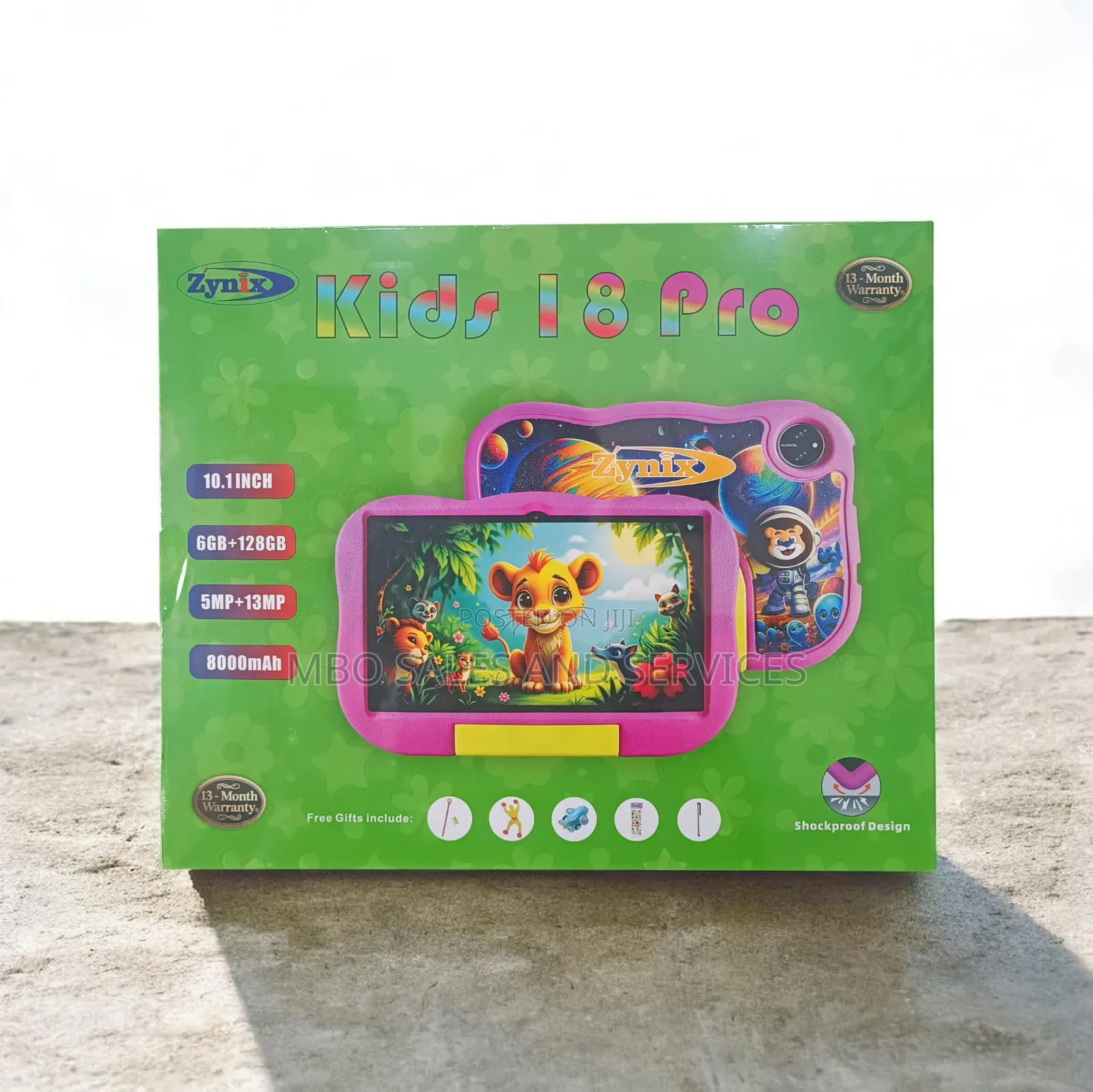 Zynix Kids 18 Pro 10” Android Kids Learning Tablet Dual Sim Supported