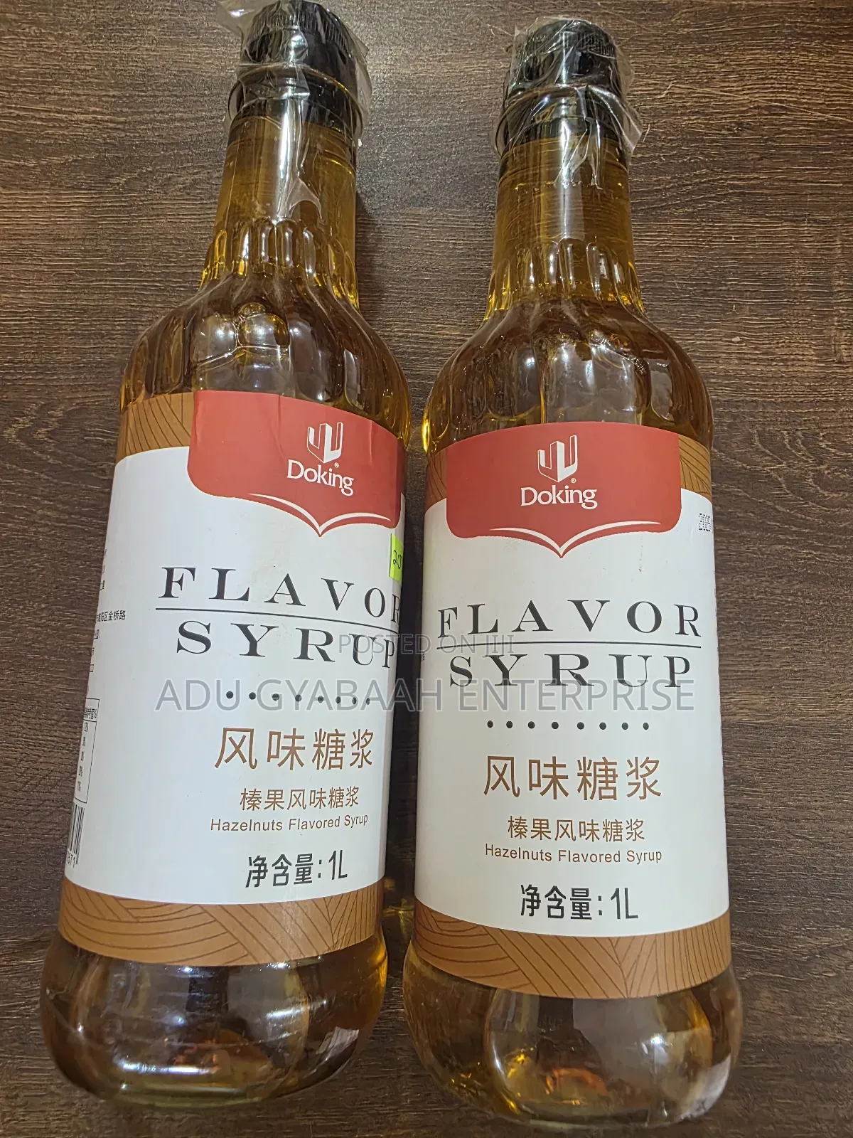 Hazelnut Flavoured Syrup