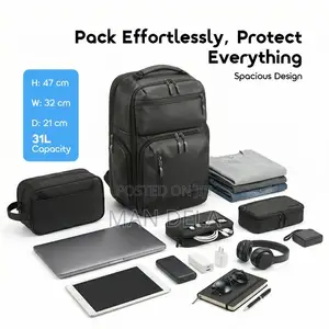 Oraimo Spacefolw Spacious Waterproof Backpack