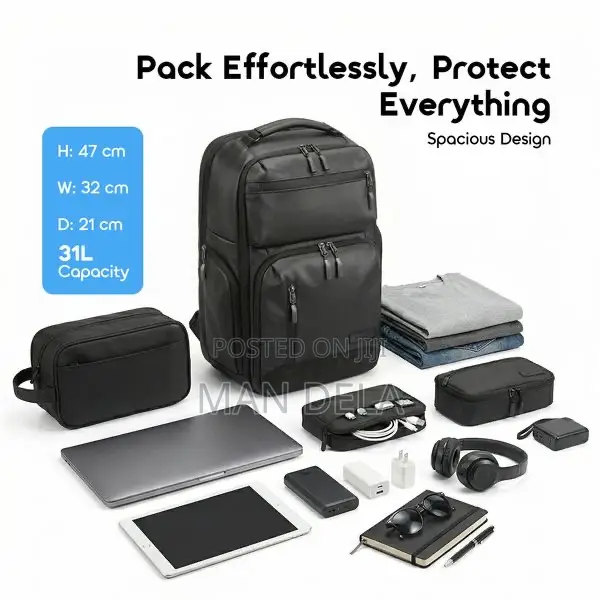 Oraimo Spacefolw Spacious Waterproof Backpack