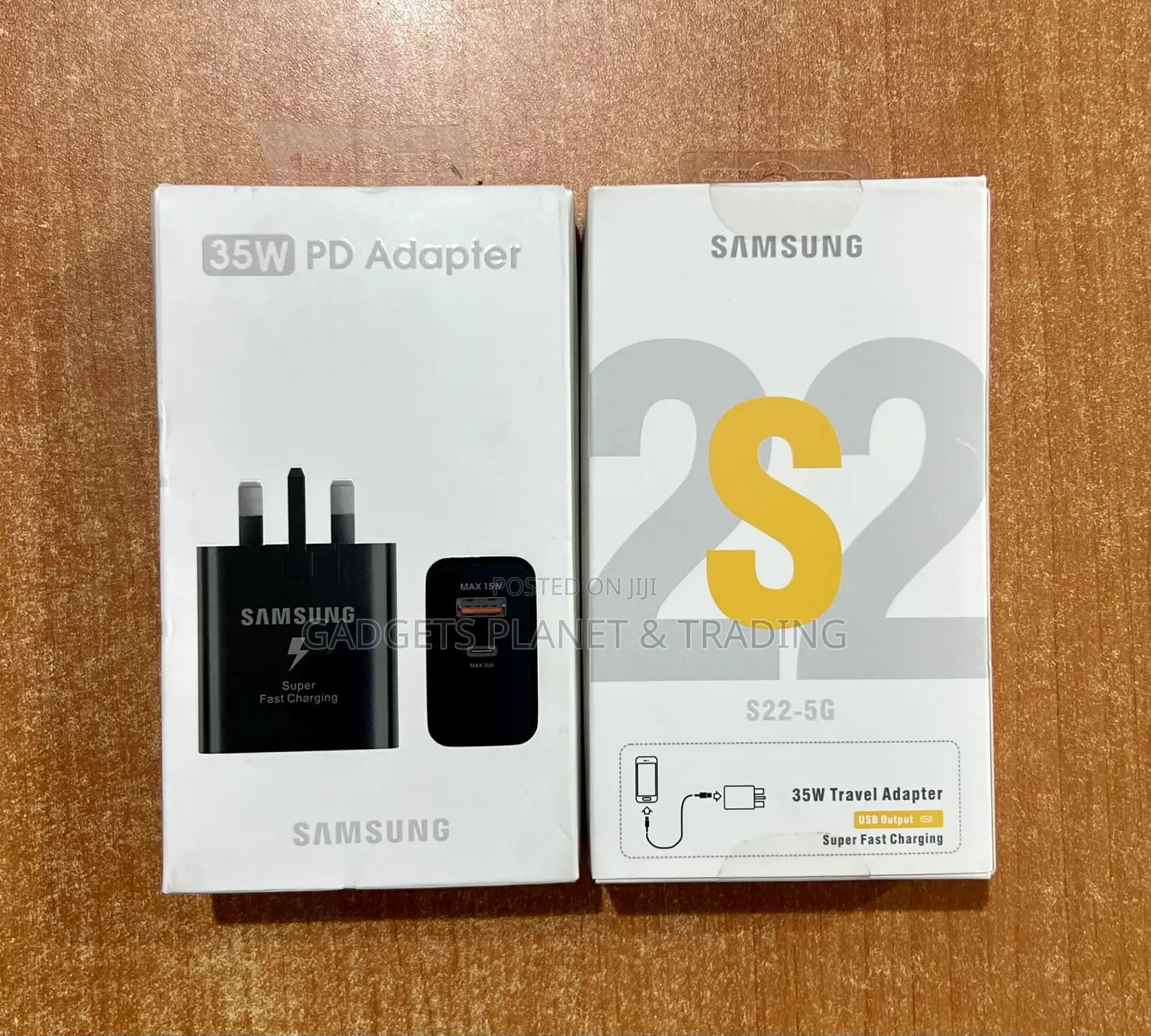 35w Power Adapter Duo Black Dual Ports Super Fast Charging