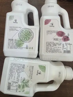 Fruit Flavour Syrups (All Fruits)