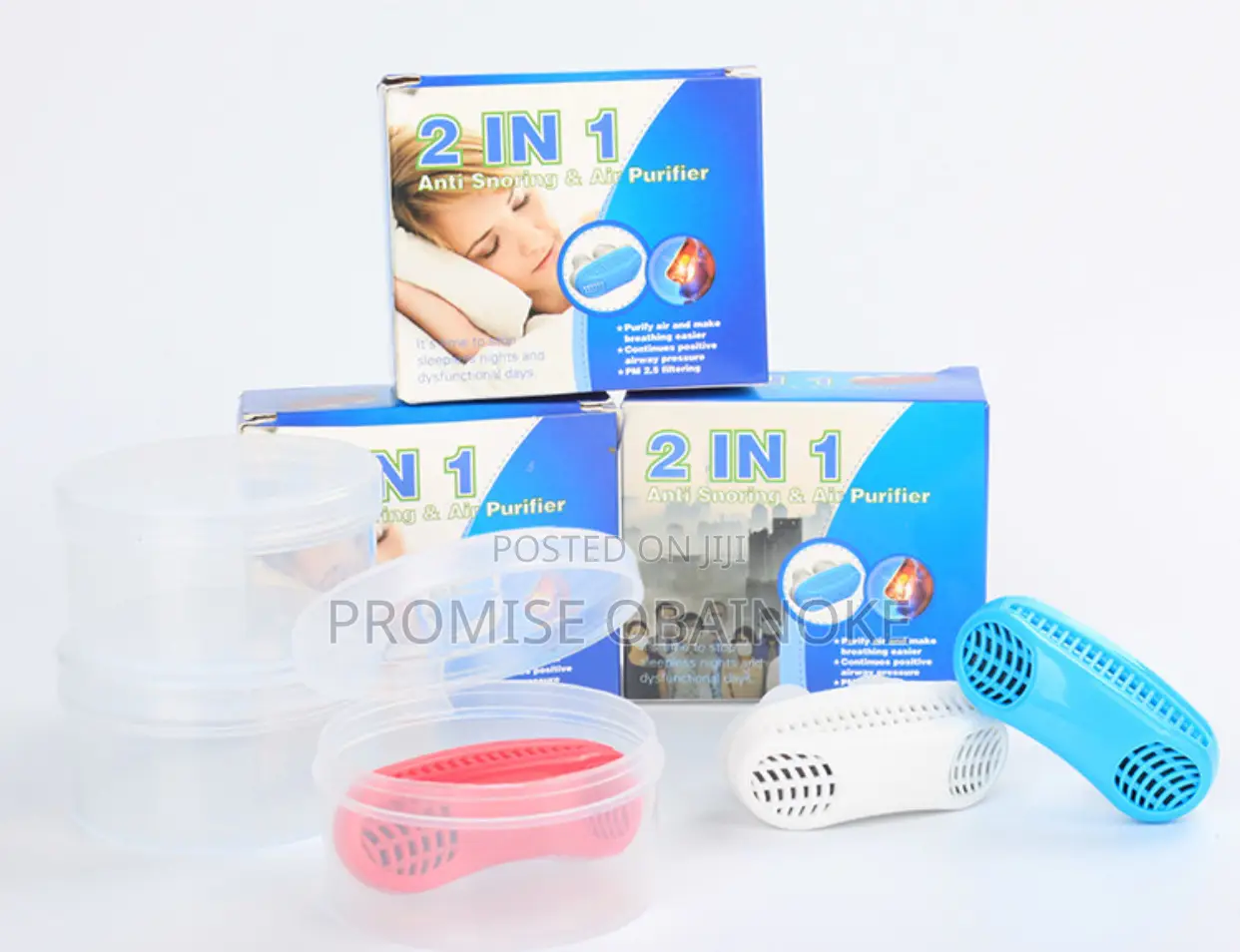 2 in 1 Anti Snoring Nose Device