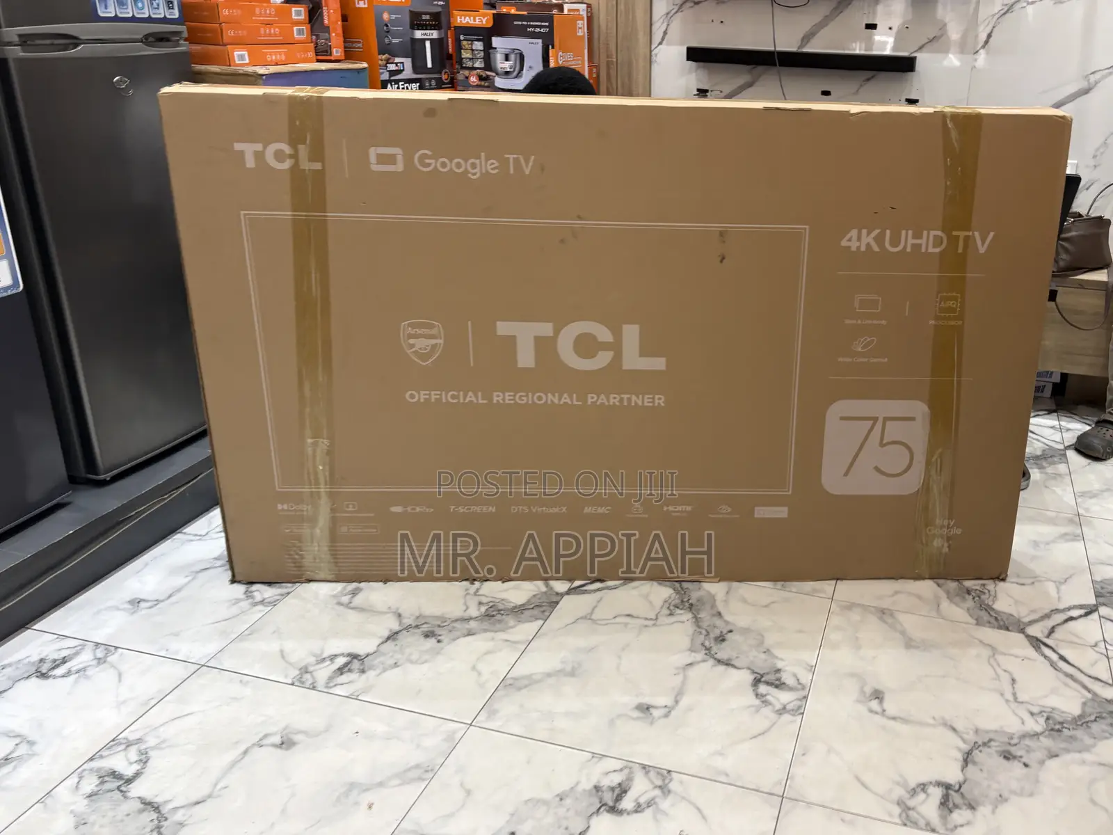 Order Authentic TCL 75 “ Android Smart Television 