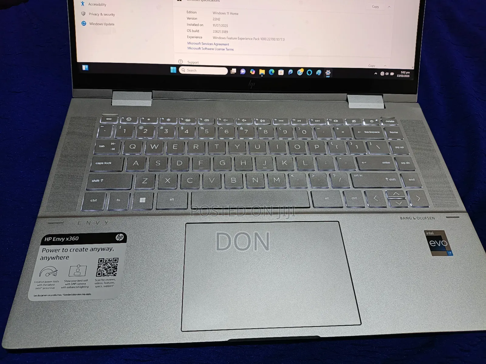 Laptop HP Envy X360 32GB Intel Core i7 SSD 2T