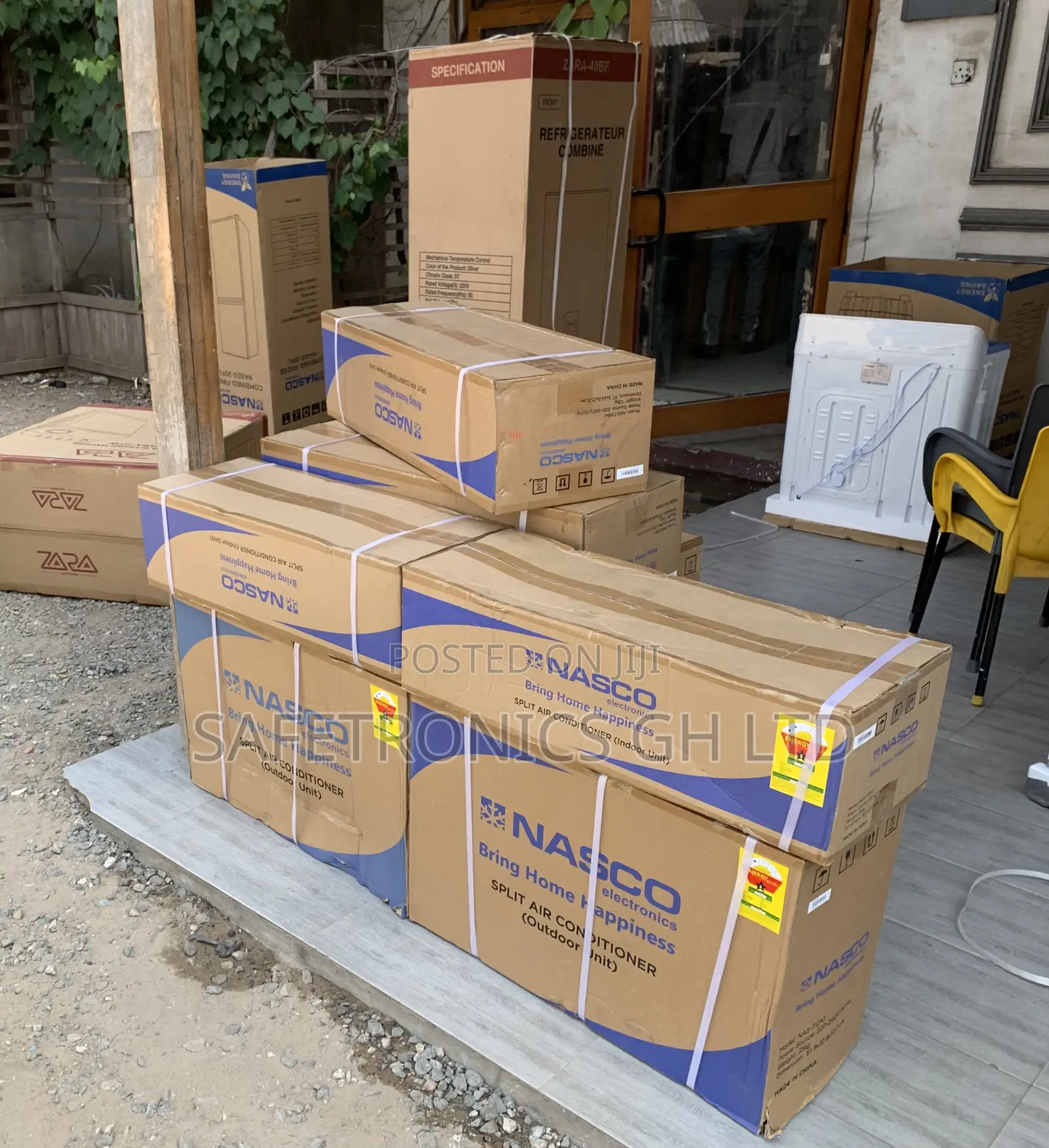 Brand New 2.0 Horsepower Split Type Nasco White Ac