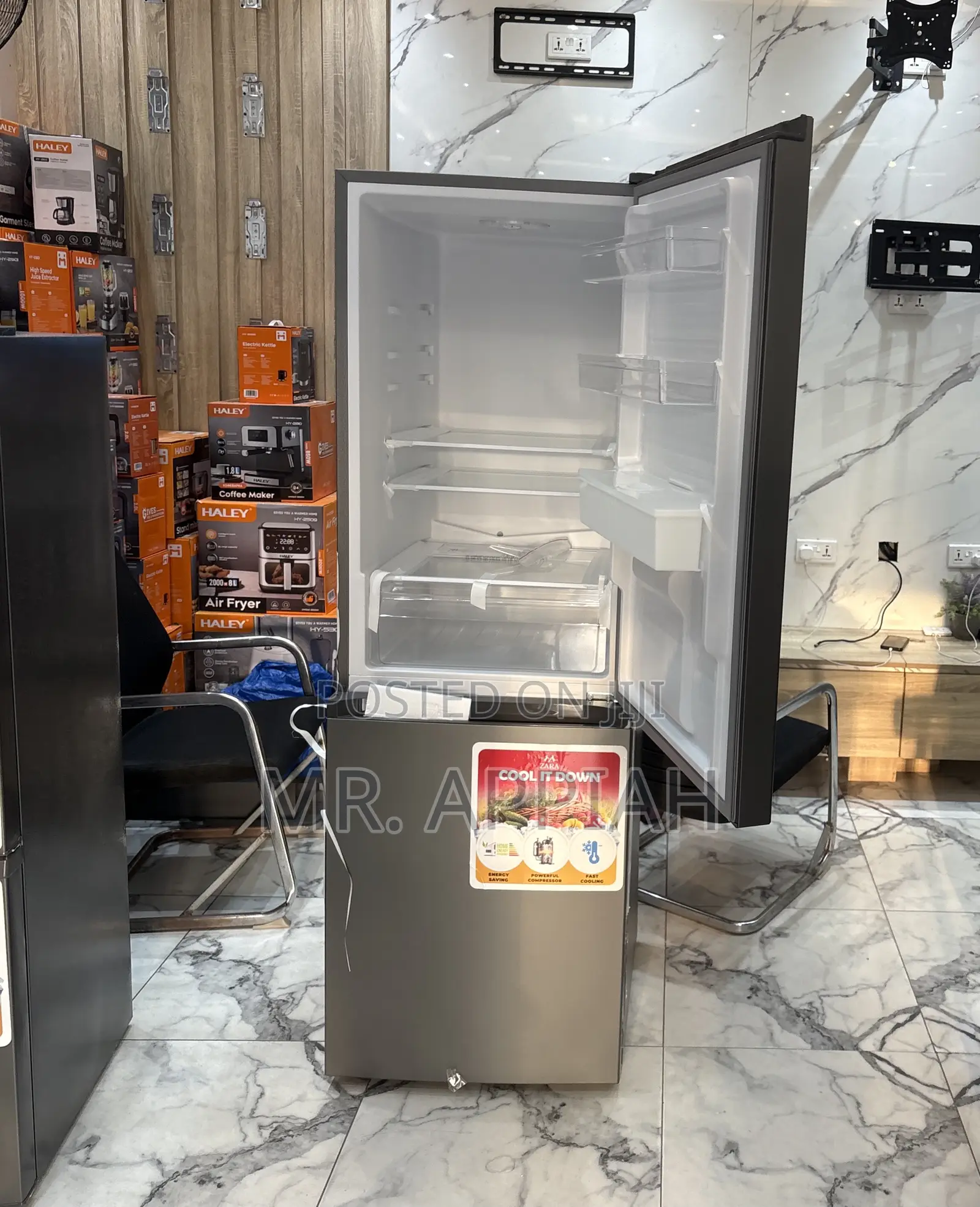 Buy Premium Zara 40bfwd 2 Door Electric Fridge With Water Dispenser.