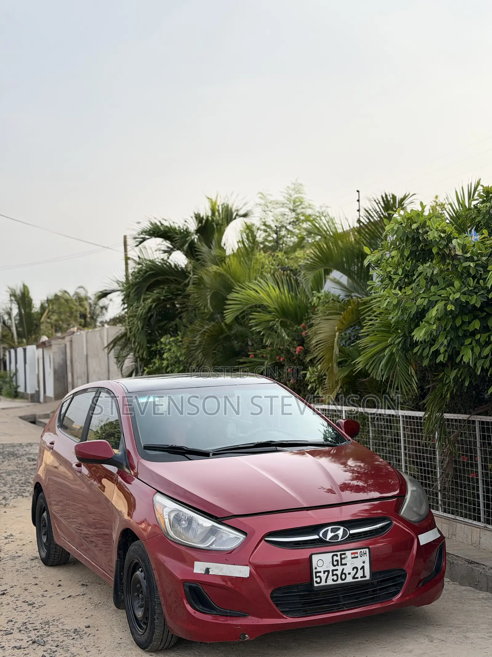 Hyundai Accent GLS 4dr Sedan (1.6L 4cyl 6A) 2015 Red