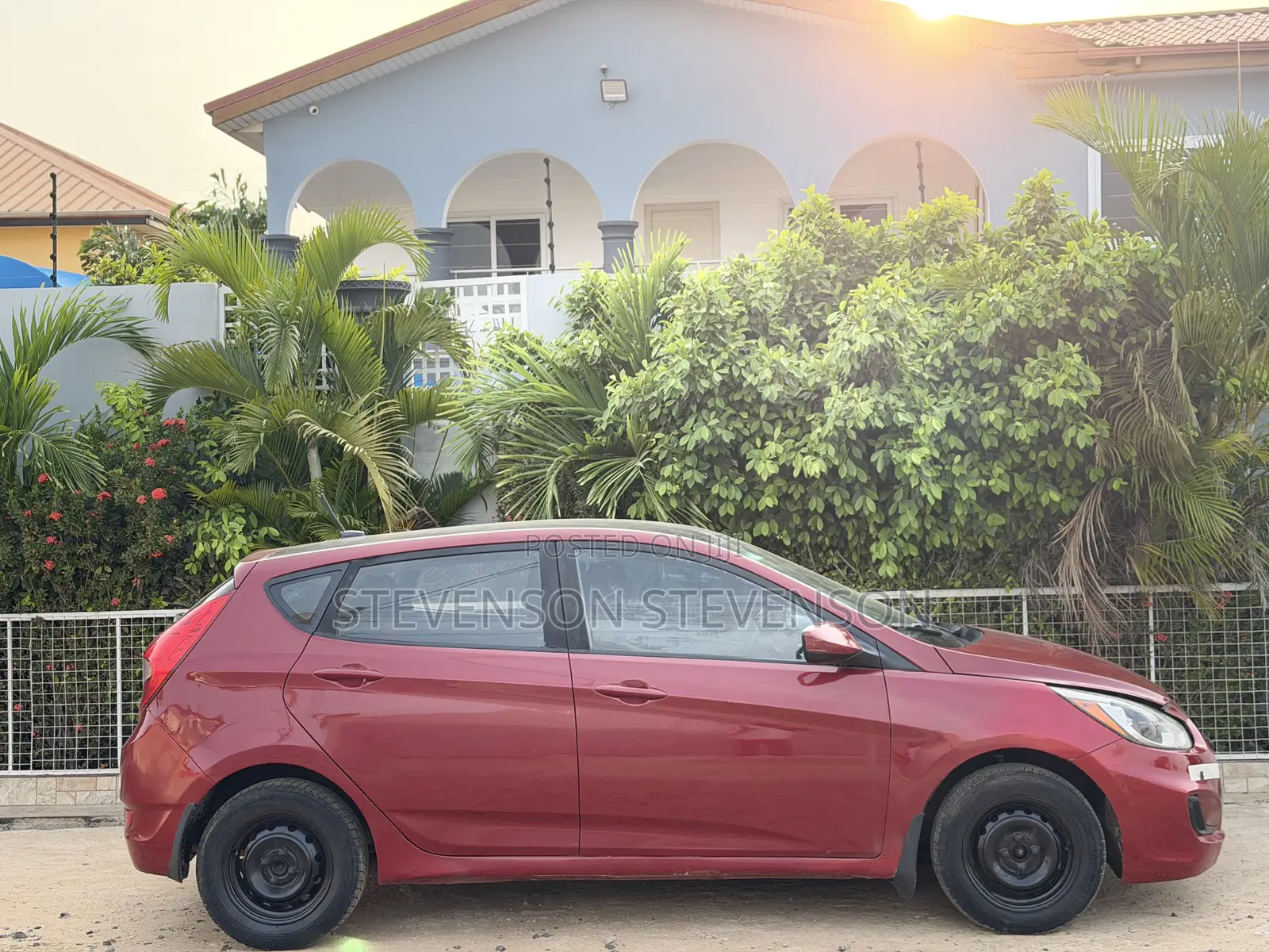 Hyundai Accent GLS 4dr Sedan (1.6L 4cyl 6A) 2015 Red