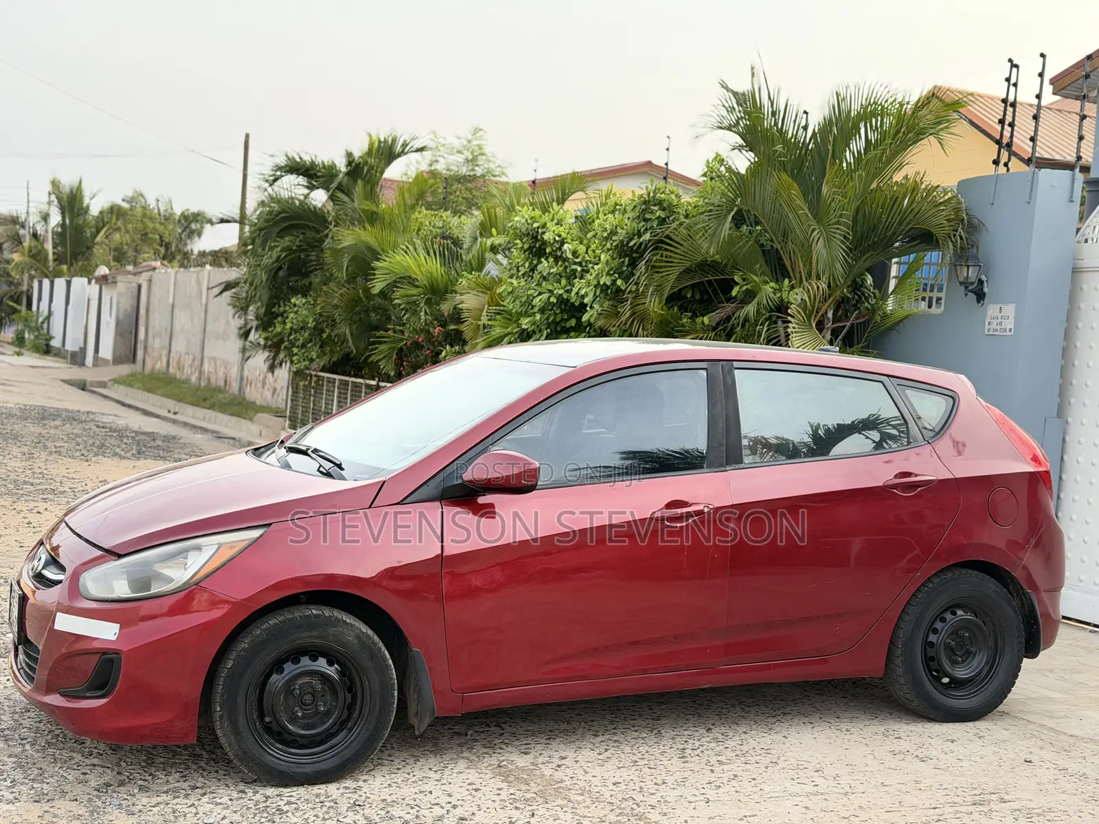 Hyundai Accent GLS 4dr Sedan (1.6L 4cyl 6A) 2015 Red