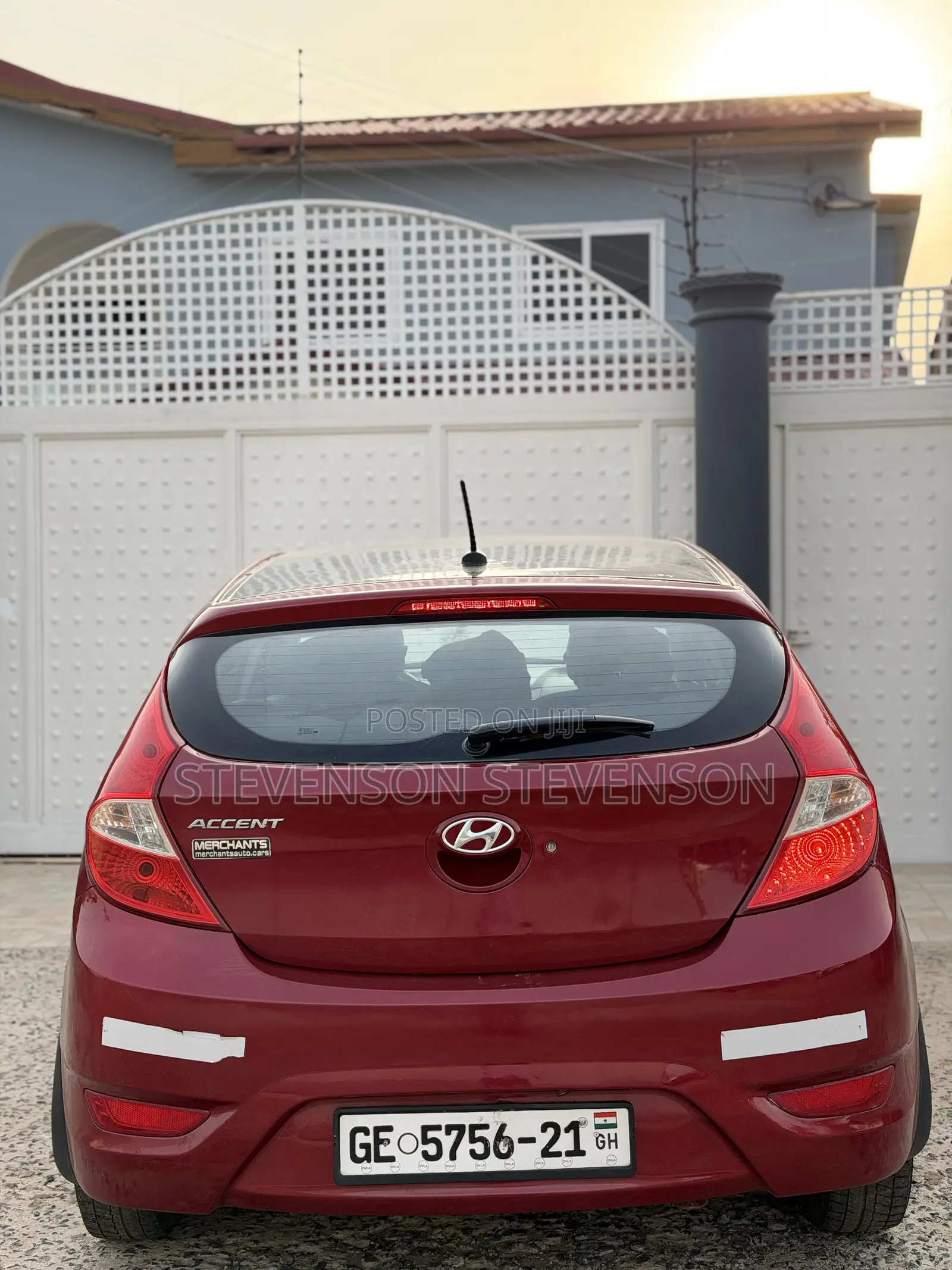 Hyundai Accent GLS 4dr Sedan (1.6L 4cyl 6A) 2015 Red