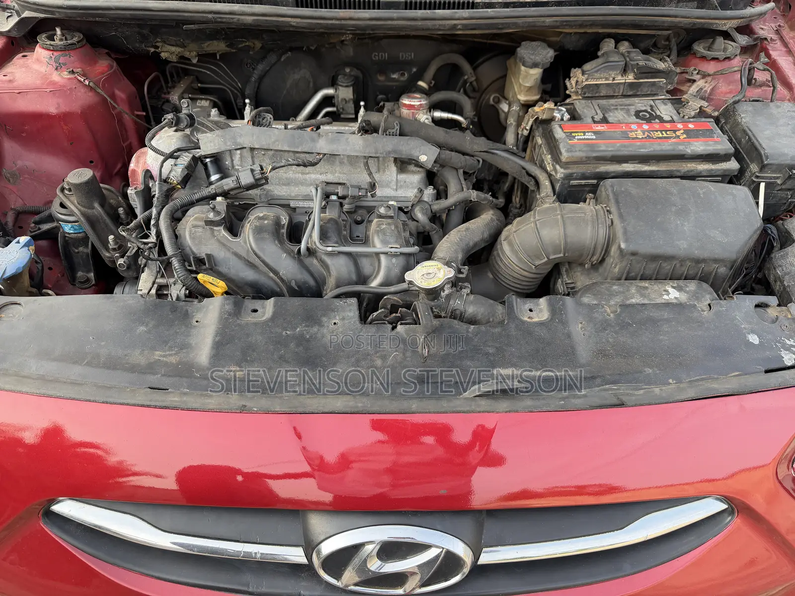 Hyundai Accent GLS 4dr Sedan (1.6L 4cyl 6A) 2015 Red