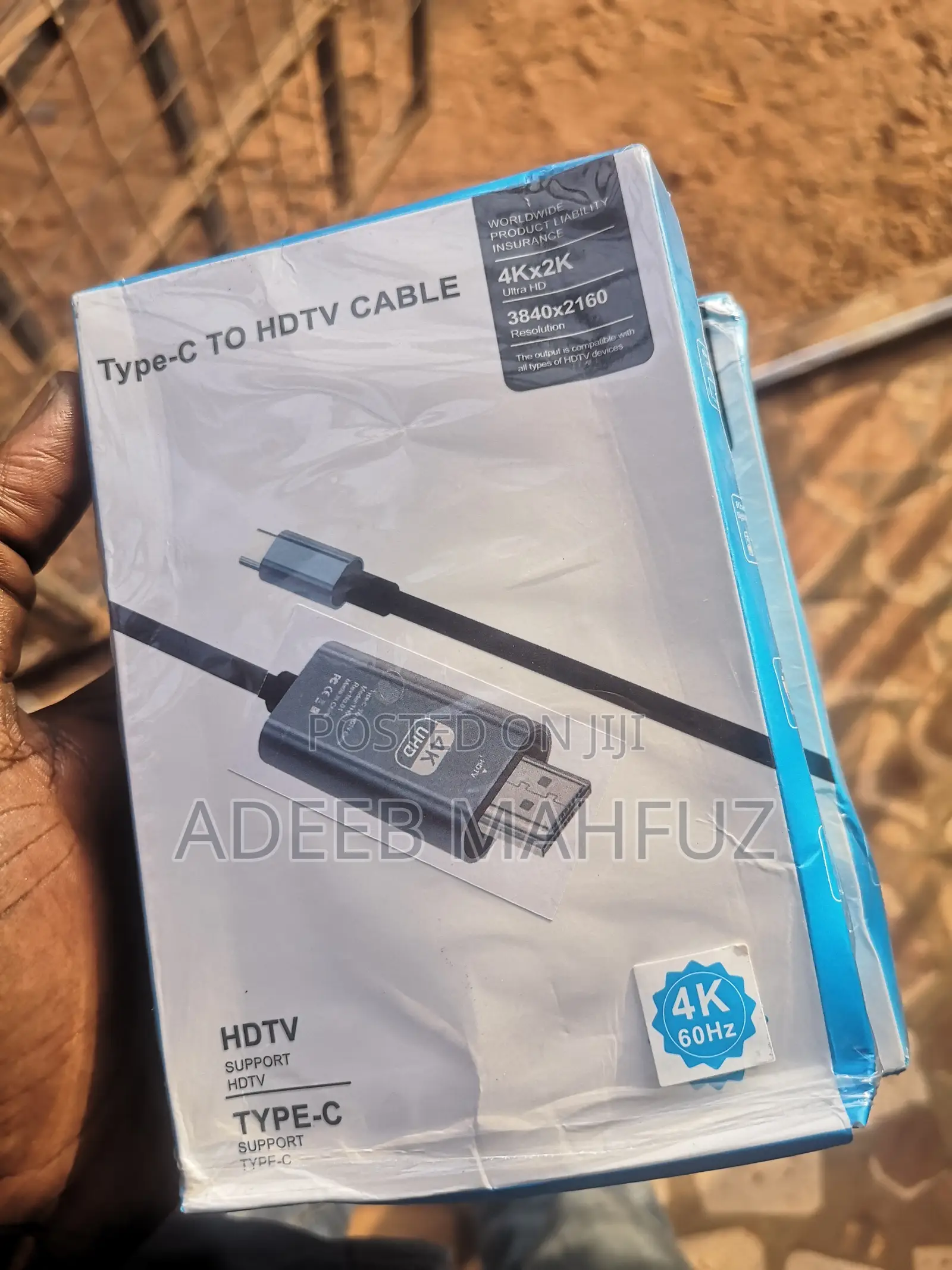 Type C to Hdmi 2meter Cable