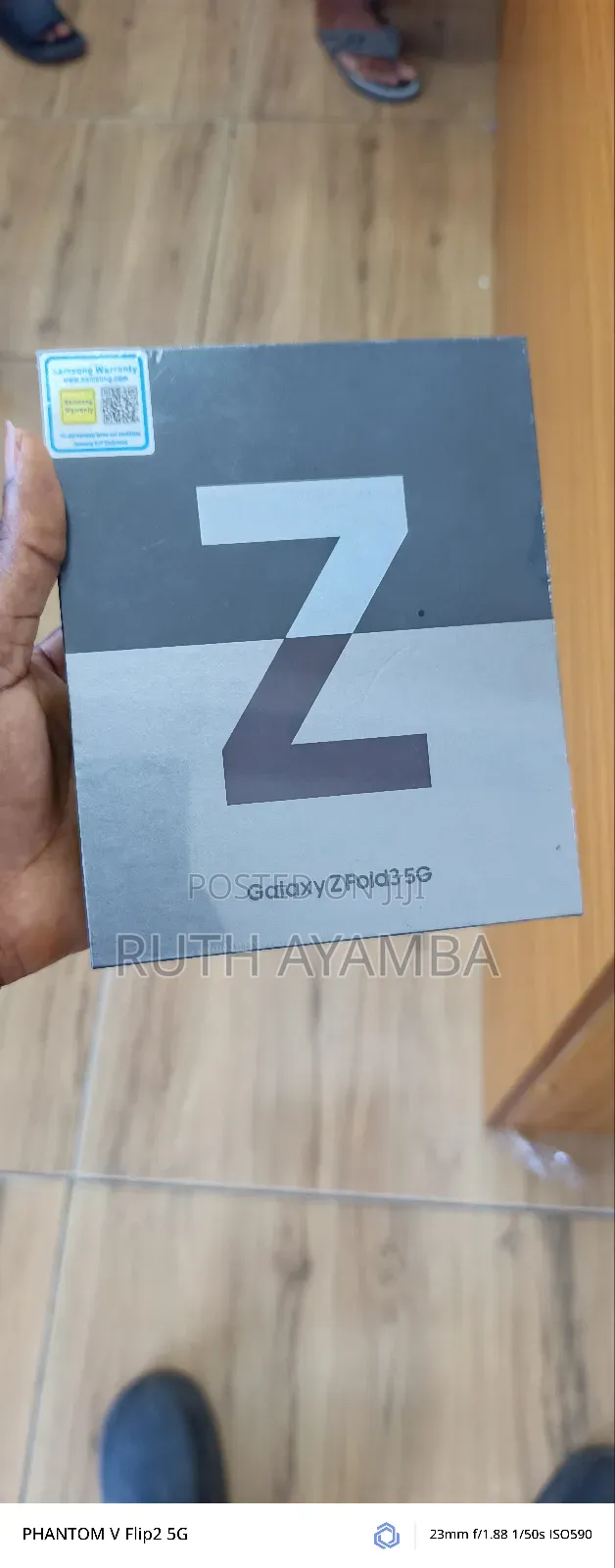 New Samsung Galaxy Z Fold3 5G 256 GB Black