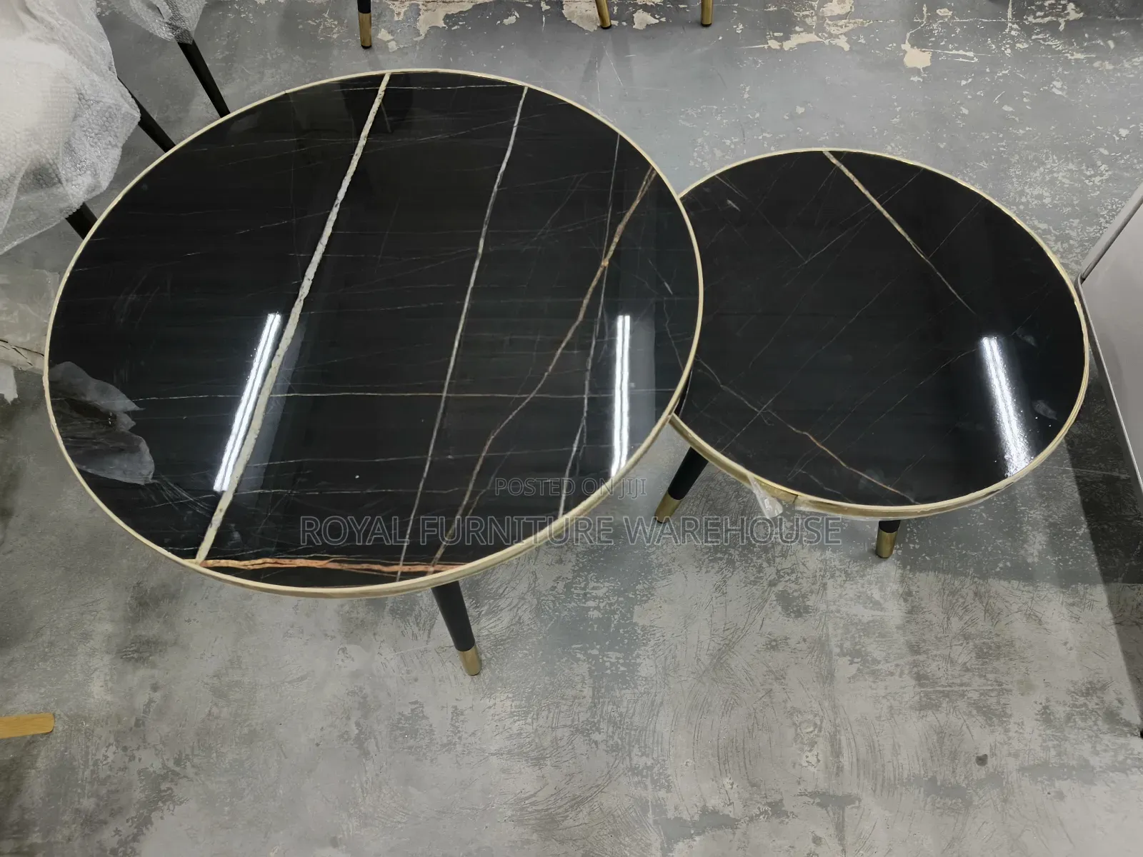 Modern 2-in-1 Nesting Coffee Table Set