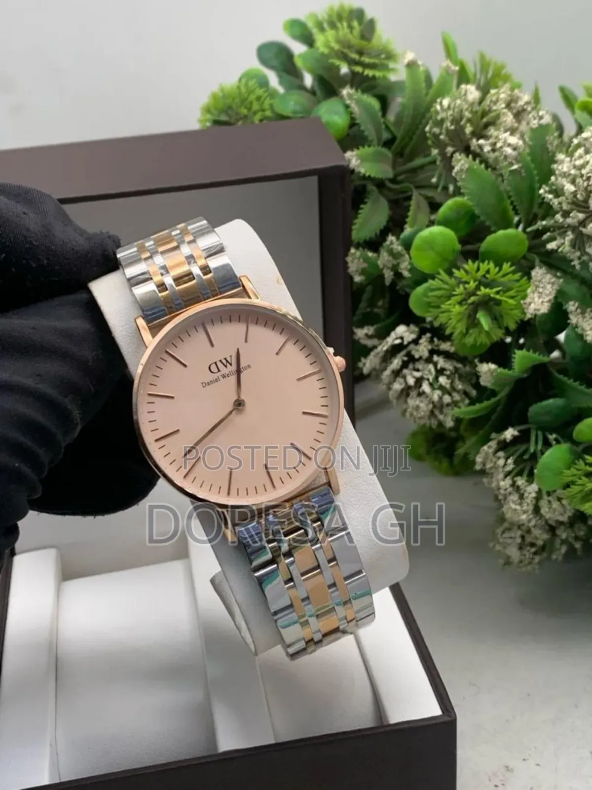 Original Daniel Wellington Metal Strap Watch–Unisex Designer Watch Gh