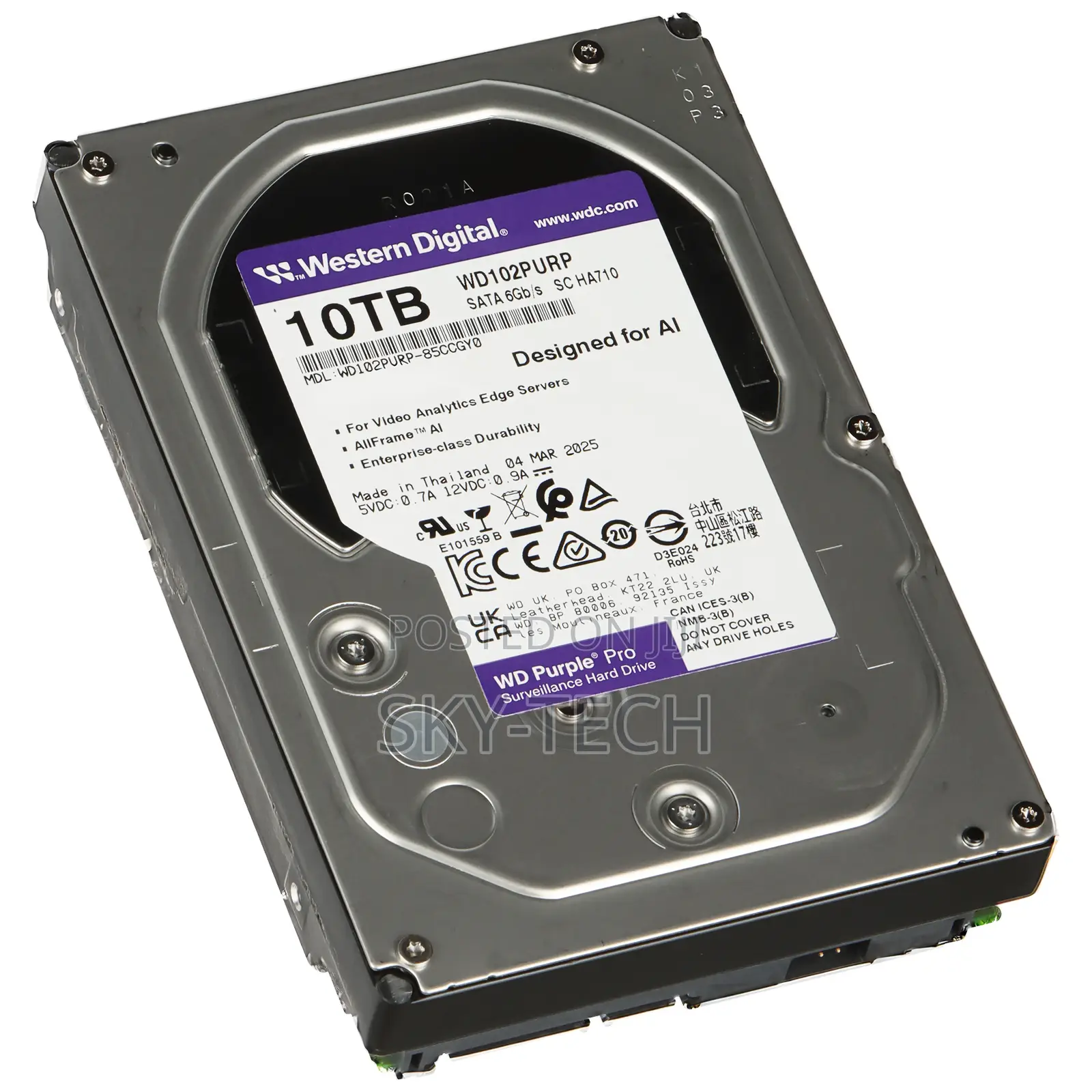 10tb Cctv Hard Disk(100% Durable)