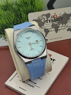 Quality Tissot Watch – Men’S Watch With Plastic Strap in Ghana