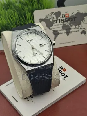Quality Tissot Watch – Men’S Watch With Plastic Strap in Ghana