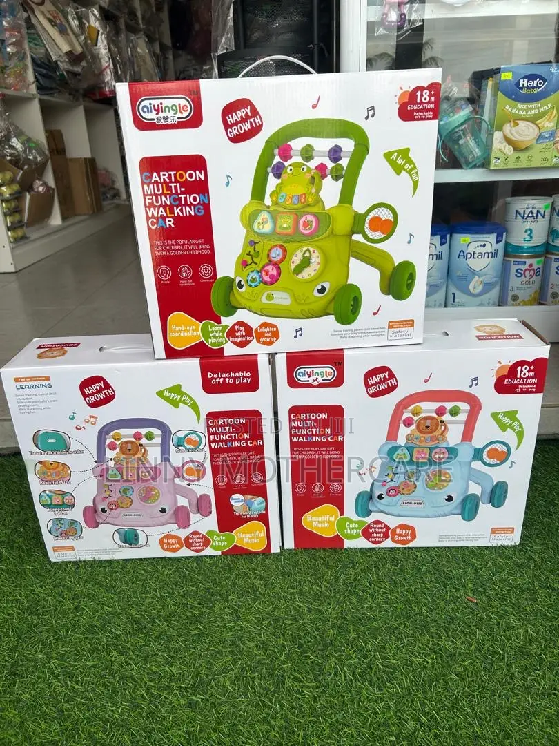Multifunctional Stand-to-push Baby Walker