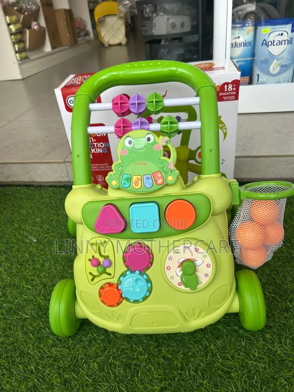 Multifunctional Stand-to-push Baby Walker
