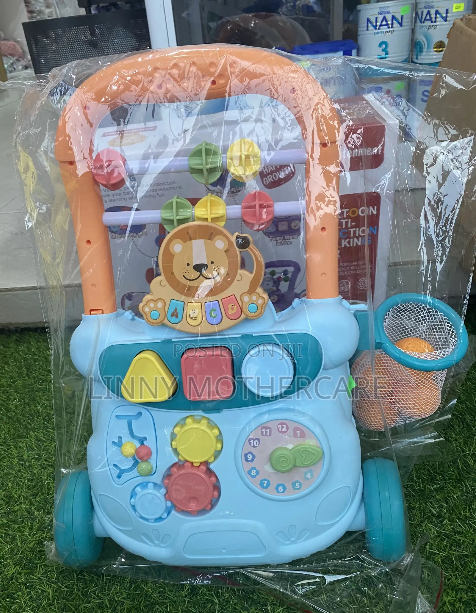Multifunctional Stand-to-push Baby Walker