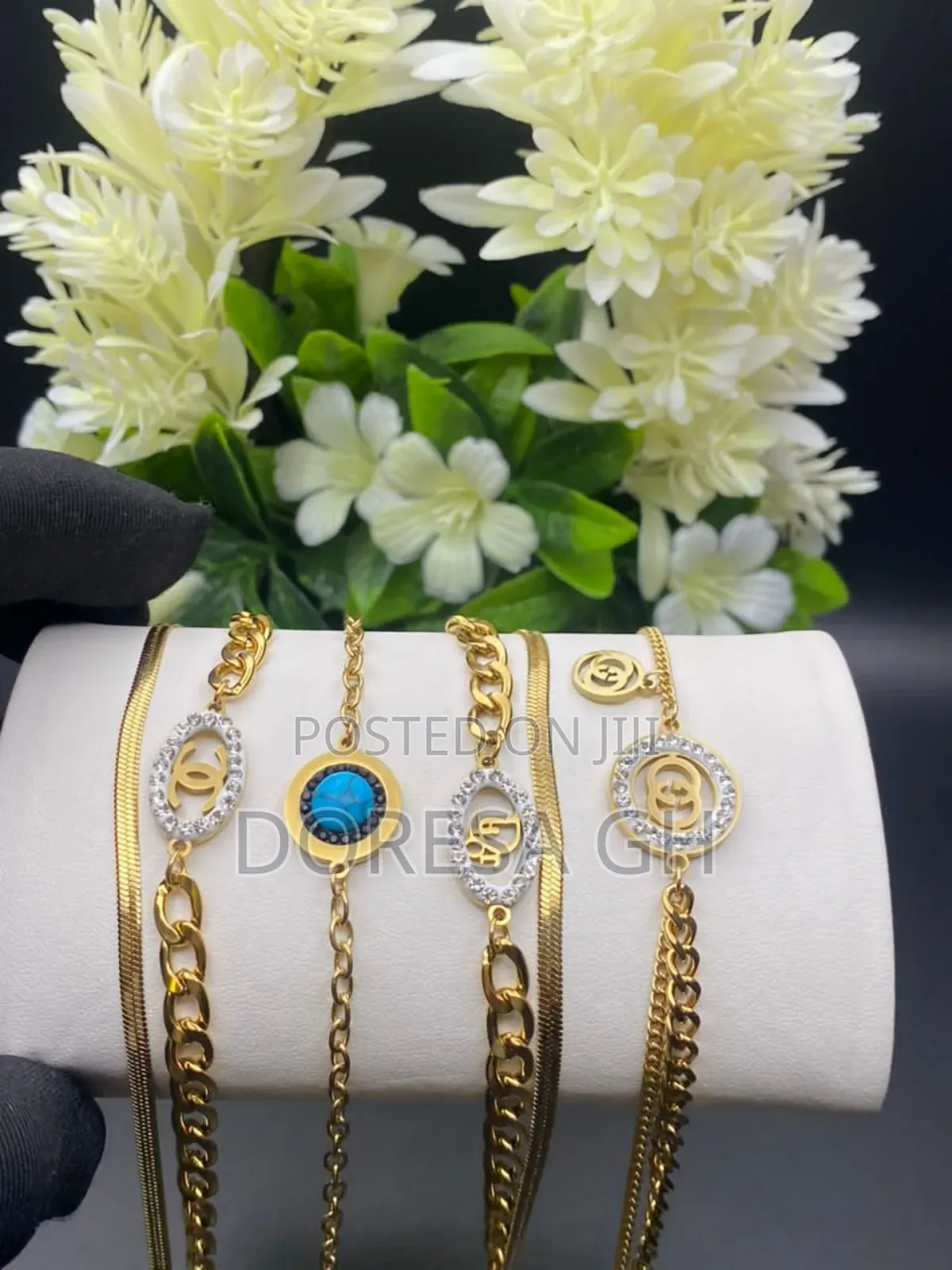 2-Step Ladies Bracelet – Double Chain Fashion Bracelet for Women