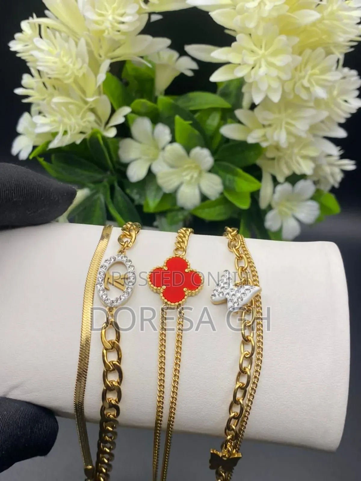 2-Step Ladies Bracelet – Double Chain Fashion Bracelet for Women