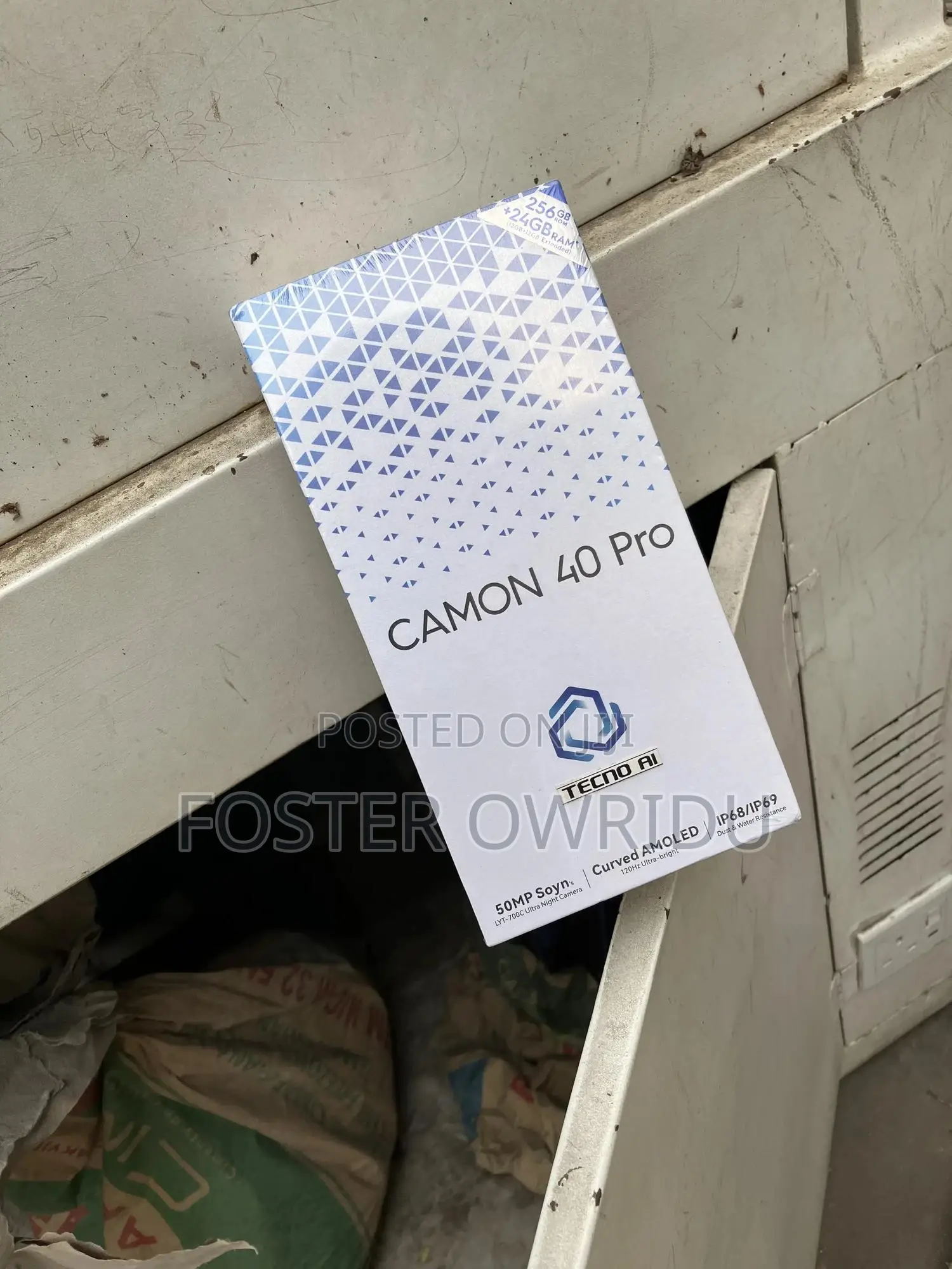 New Tecno Camon 40 Pro 4G 256 GB Green