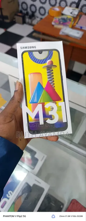 New Samsung Galaxy M31 128 GB Black