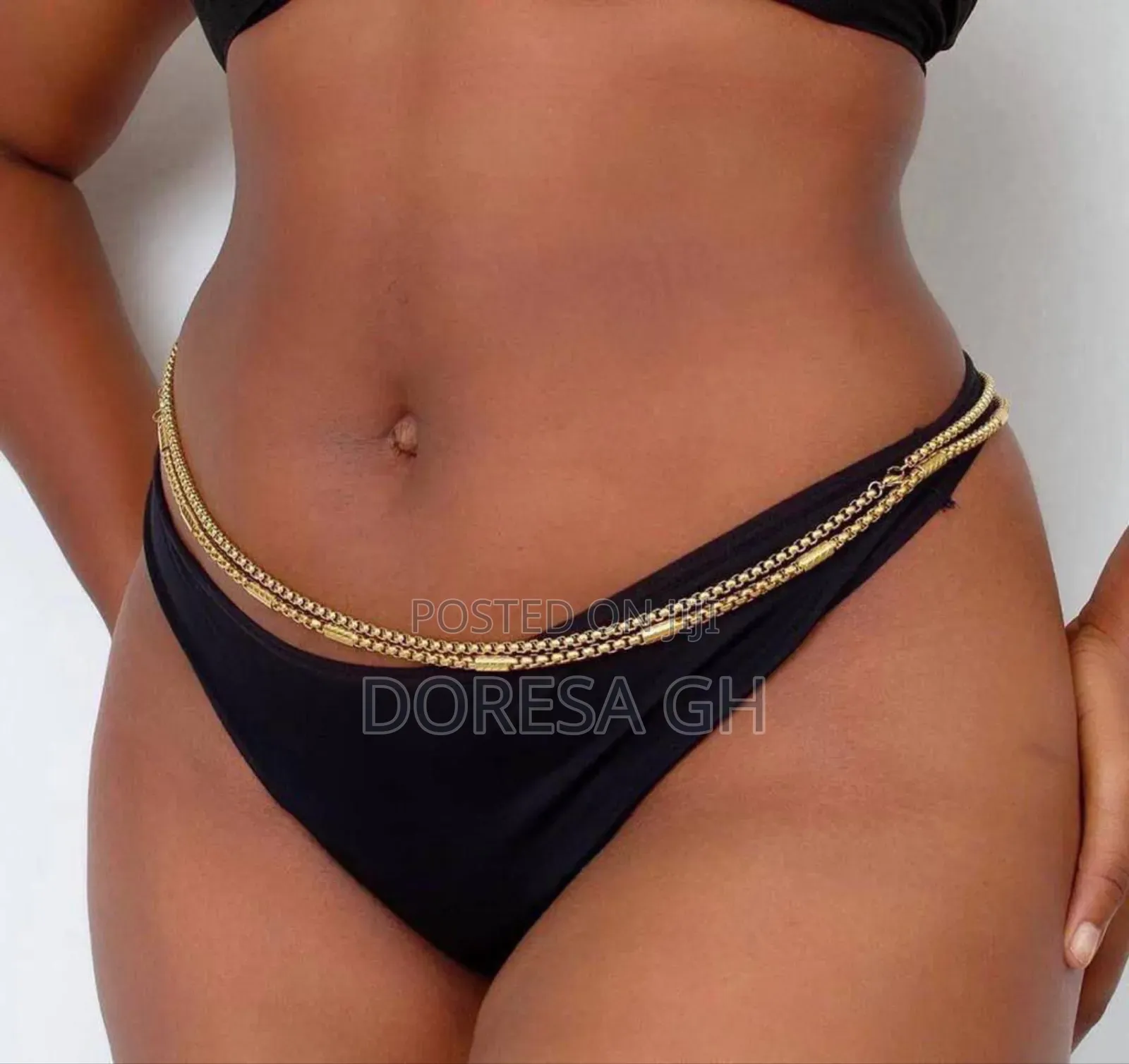 Ladies Waist Chain – Adjustable Body Belly Chain for Women in Ghana
