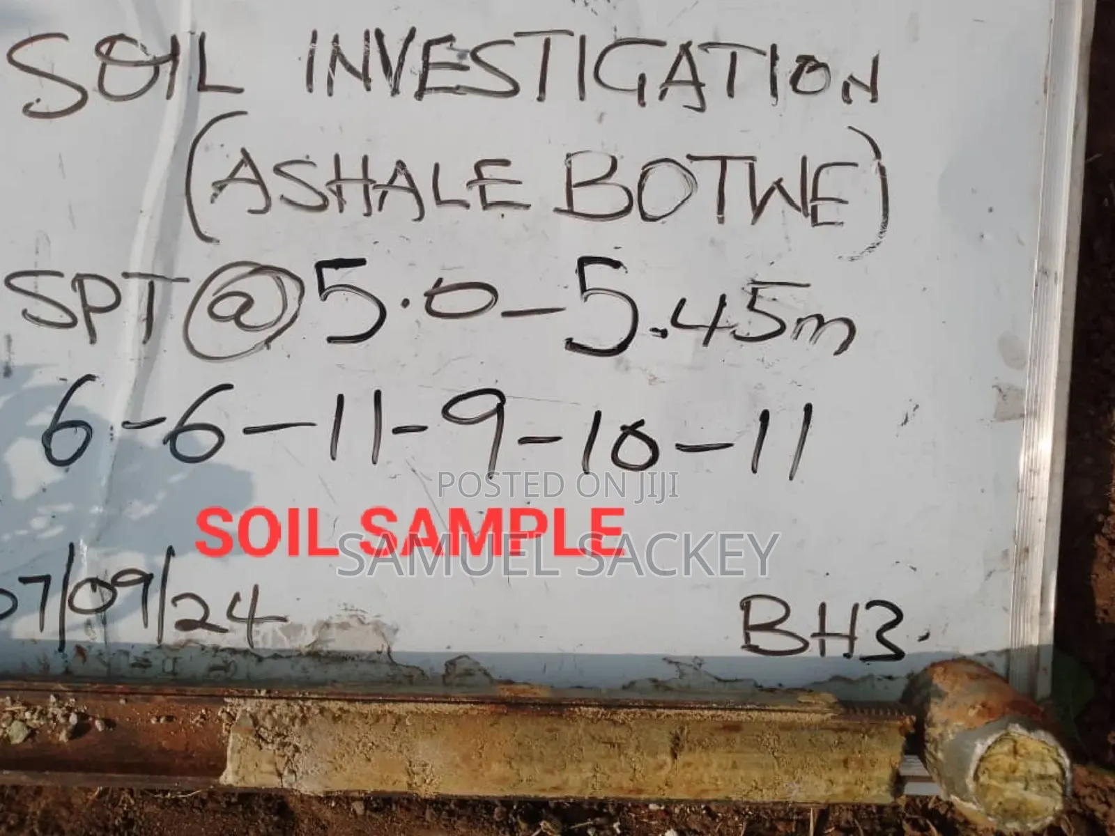 Soil Test ( Geotechnical Investigation) Services