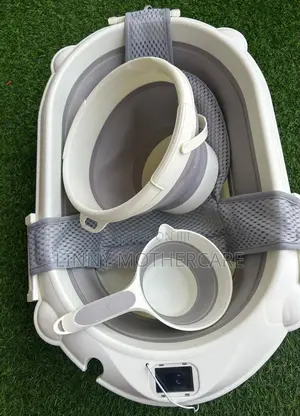 Foldable Baby Bath Tub Set