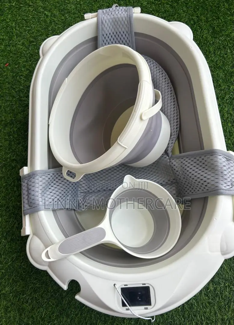 Foldable Baby Bath Tub Set