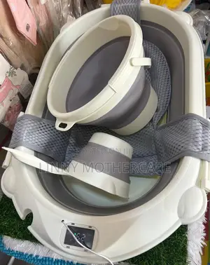 Foldable Baby Bath Tub Set