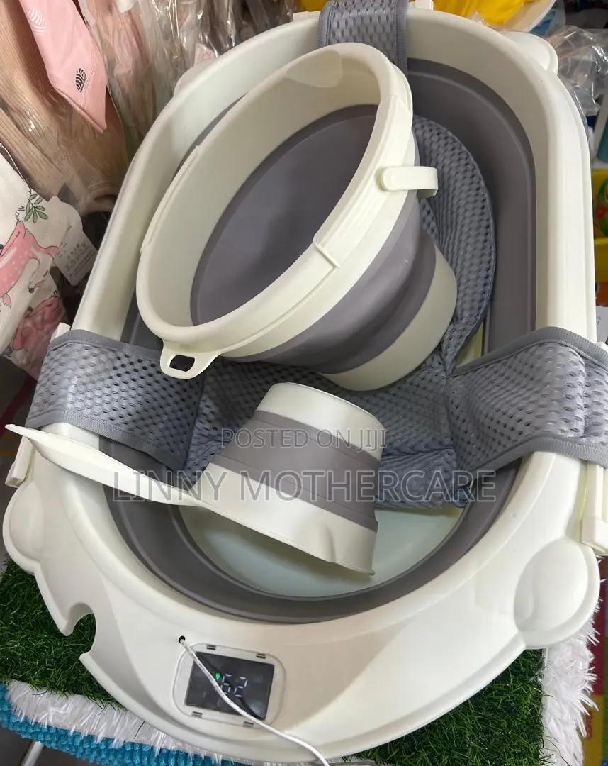 Foldable Baby Bath Tub Set