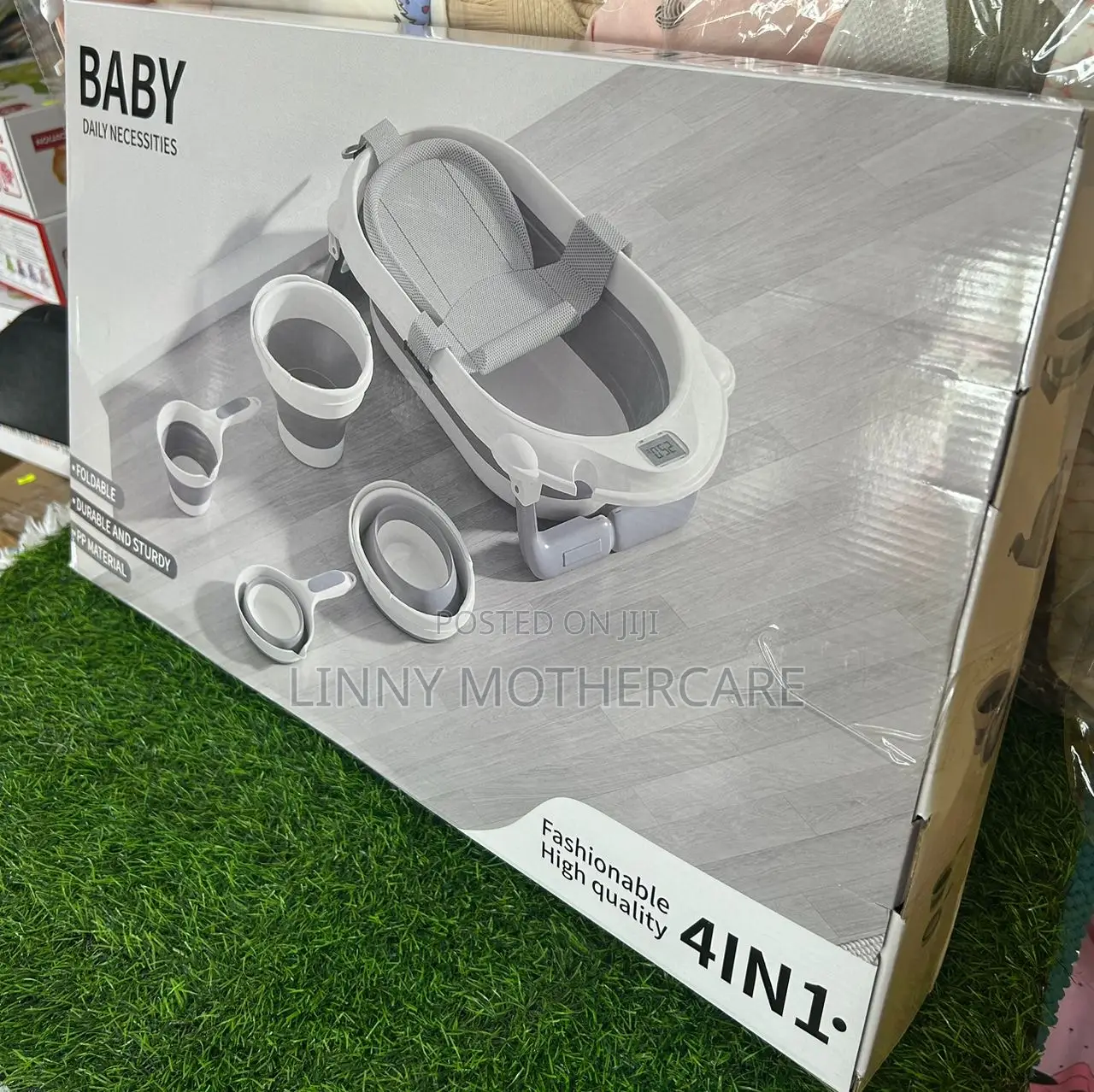 Foldable Baby Bath Tub Set