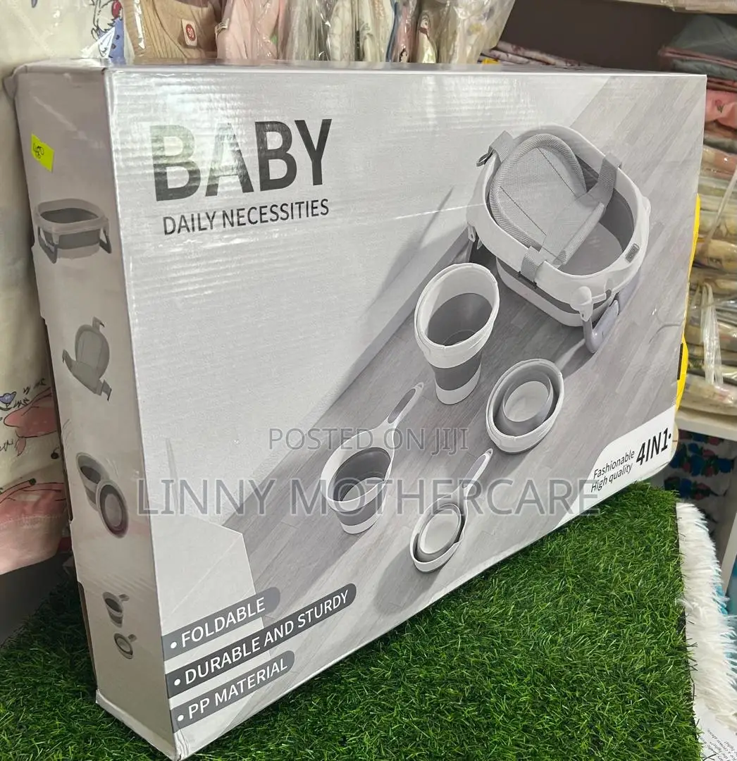 Foldable Baby Bath Tub Set