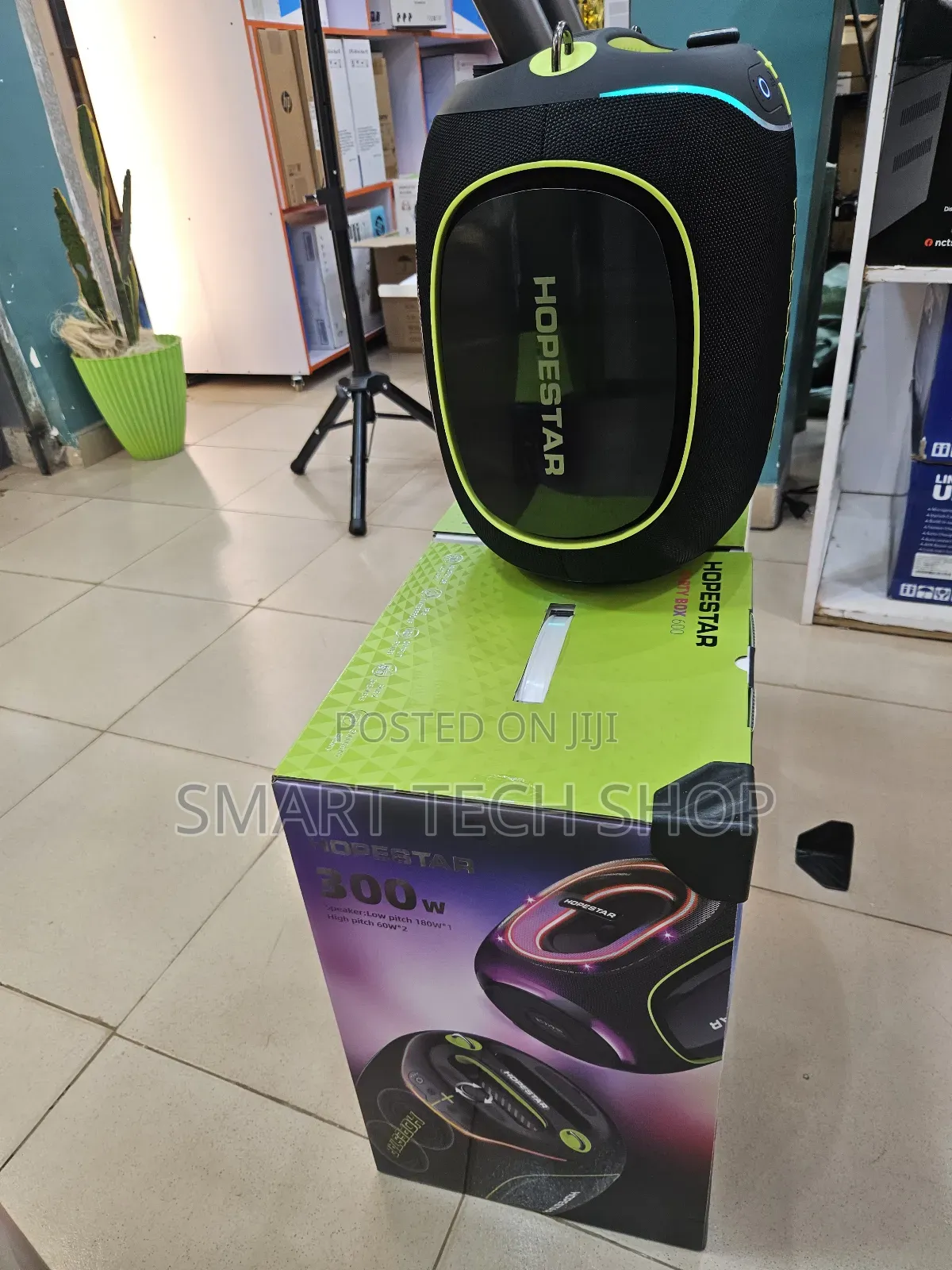 Hopestar Partybox 600. 300w 30000mah Battery Bluetooth Speaker. Ip67
