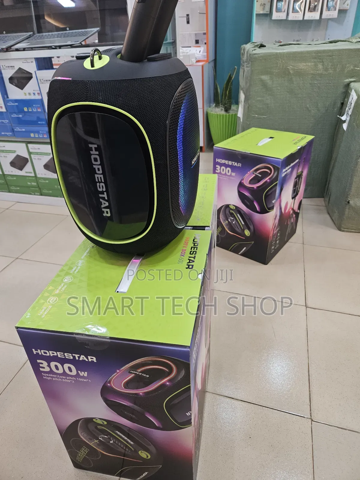 Hopestar Partybox 600. 300w 30000mah Battery Bluetooth Speaker. Ip67