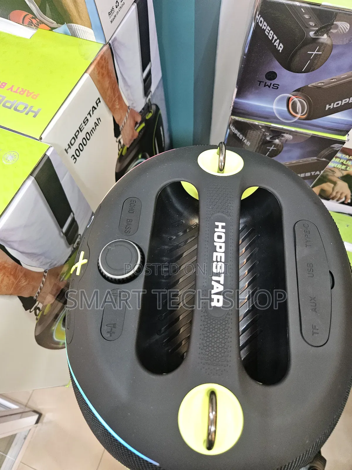 Hopestar Partybox 600. 300w 30000mah Battery Bluetooth Speaker. Ip67